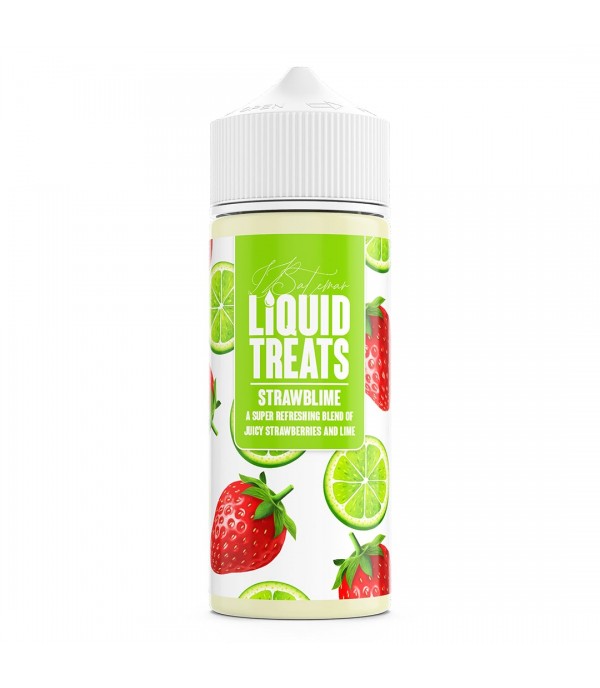 Strawblime 100ml Shortfill By Liquid Treats