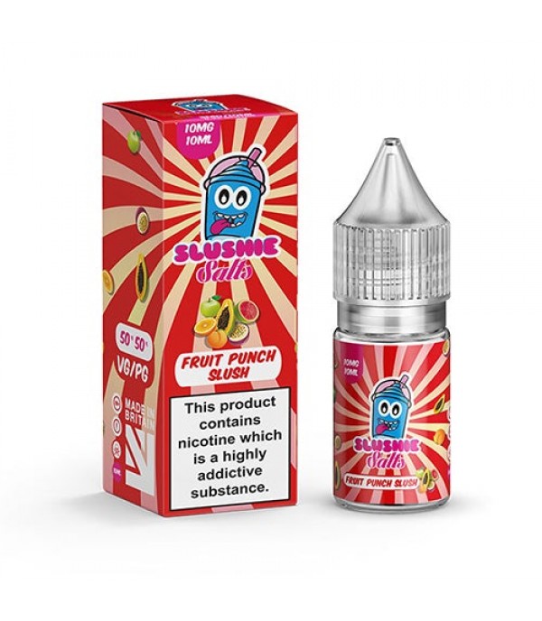 Fruit Punch Slush Nic Salt By Slushie Salts 10ml