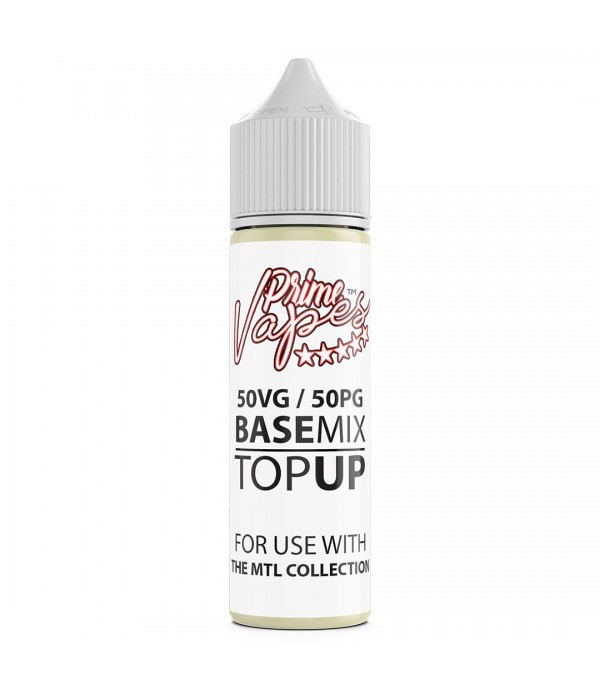 Unflavoured 50/50 Base Mix 60ml By Prime Vapes