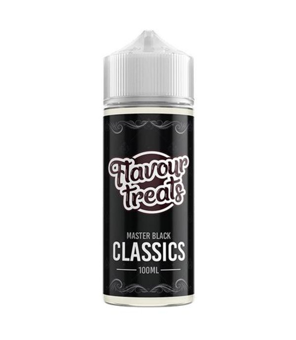 Master Black 100ml Shortfill by Flavour Treats Classics