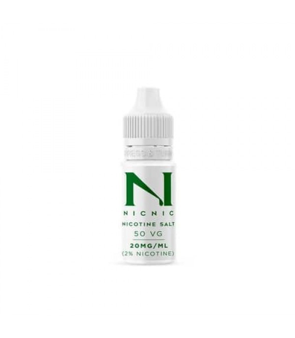 Nic Salt Shot 20mg 50VG / 50PG By Nic Nic