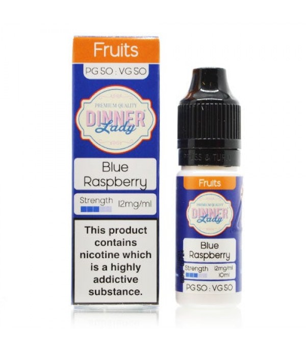 Blue Raspberry 10ml E-liquid By Dinner Lady