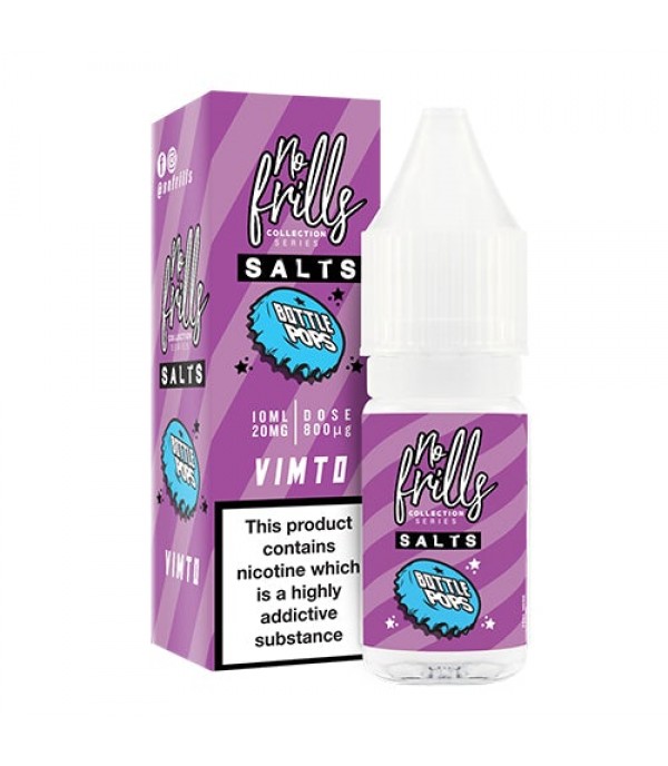 Vimto 10ml Nic Salt By No Frills Bottle Pops