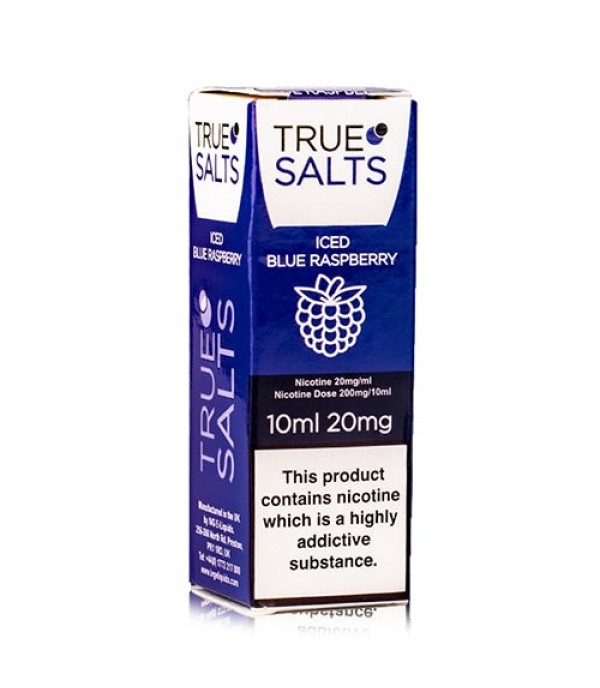 Iced Blue Raspberry 10ml Nic Salt By True Salts