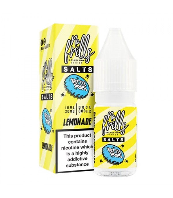 Lemonade 10ml Nic Salt By No Frills Bottle Pops