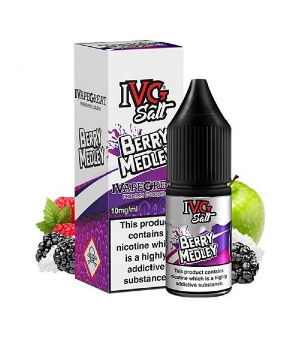 Berry Medley 10ml Nic Salt By IVG