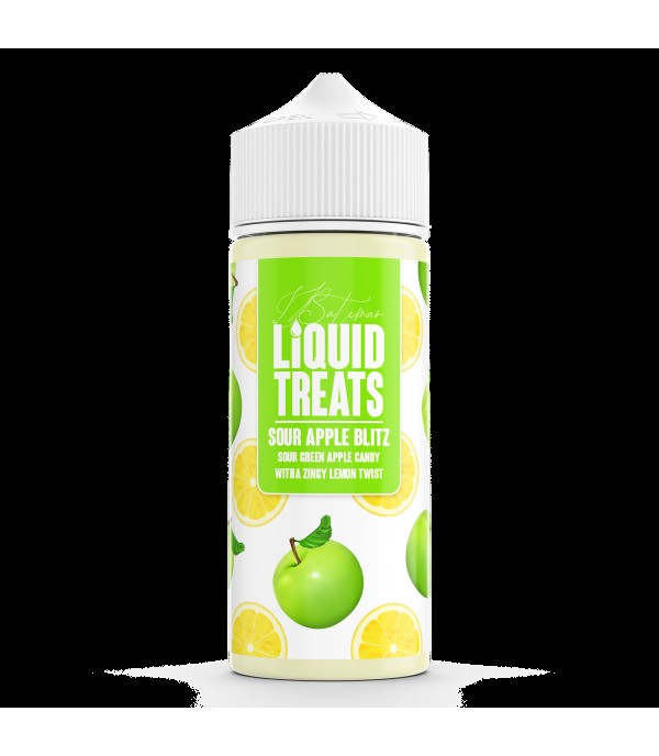 Sour Apple Blitz 100ml Shortfill By Liquid Treats