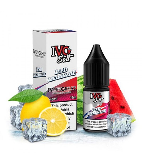 Iced Melonade 10ml Nic Salt By IVG