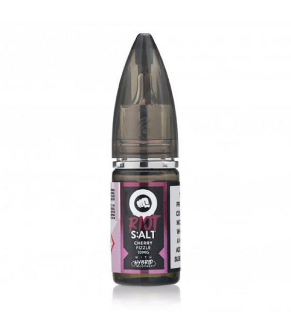 Cherry Fizzle 10ml Hybrid Nic Salt By Riot Squad