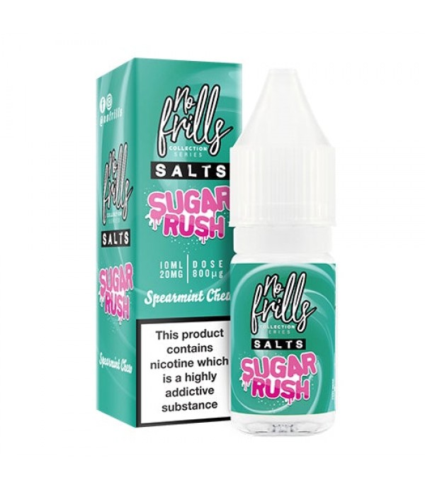 Spearmint Chew 10ml Nic Salt By No Frills Sugar Rush