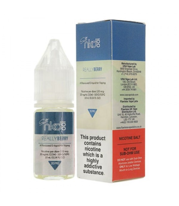 Really Berry 10ml Nic Salt By Naked 100