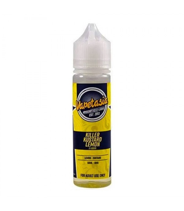 Killer Kustard Lemon 50ml Shortfill By Vapetasia