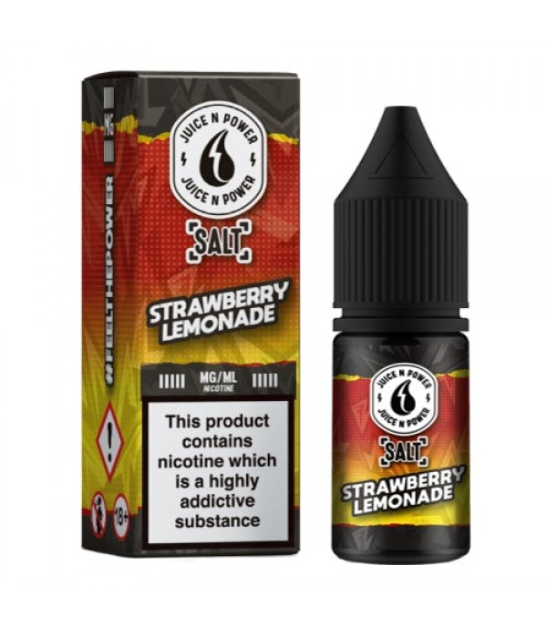 Strawberry Lemonade 10ml Nic Salt By Juice & Power