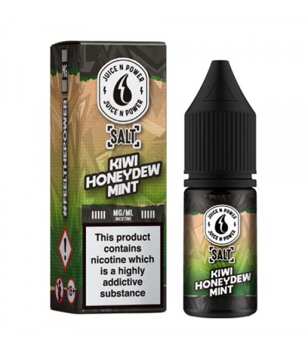 Kiwi Honeydew Mint 10ml Nic Salt By Juice & Power