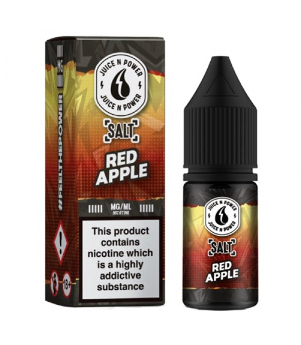 Red Apple 10ml Nic Salt By Juice & Power