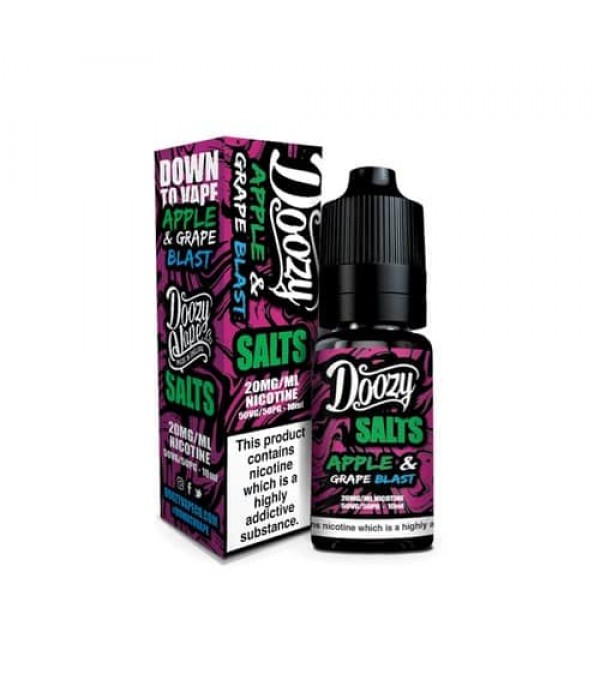 Apple & Grape Blast Nic Salt 10ml By Doozy Vape Co