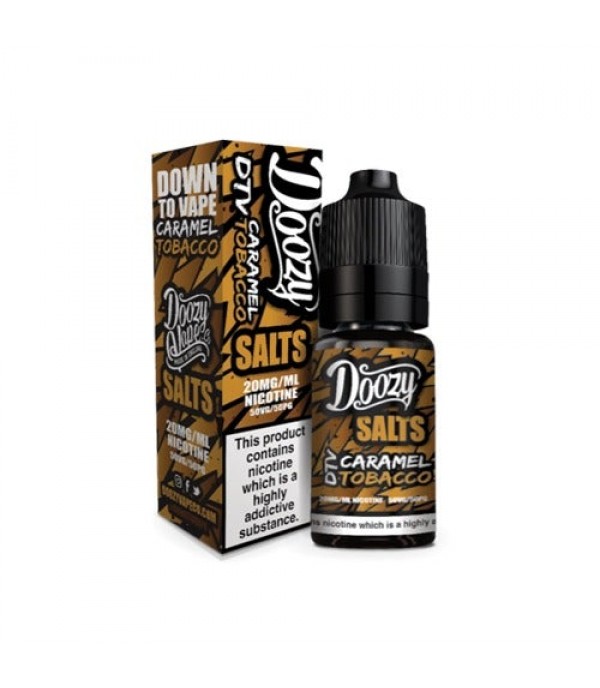 Caramel Tobacco 10ml Nic Salt By Doozy Vape Co