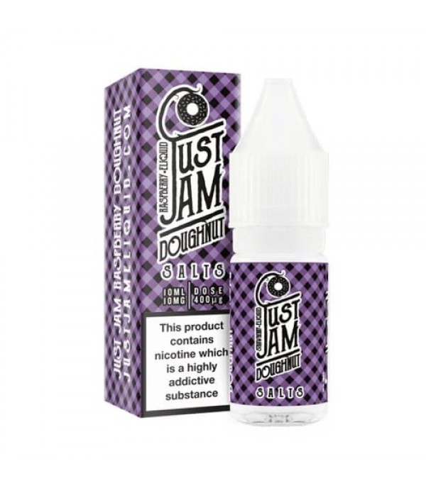 Raspberry Doughnut 10ml Nic Salt By Just Jam