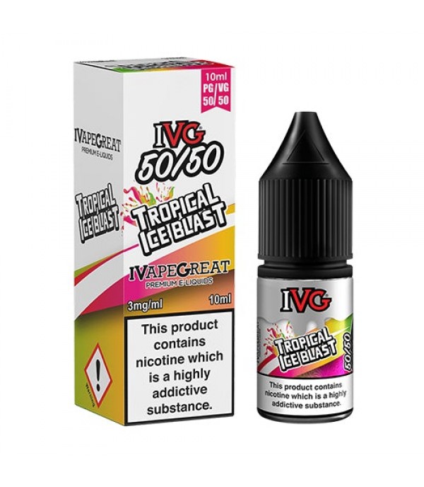 Tropical Ice Blast 10ml E Liquid By IVG