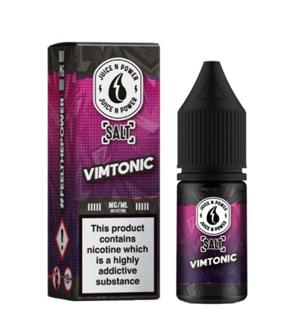 Vimtonic 10ml Nic Salt By Juice & Power