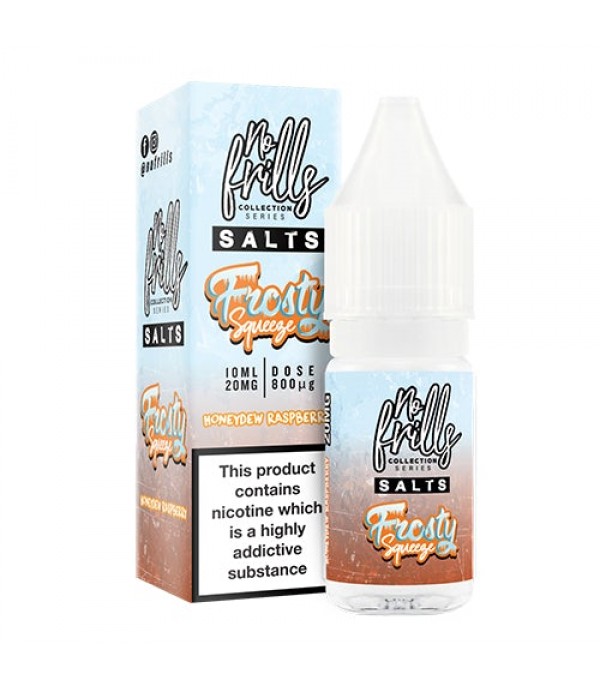 Honeydew Raspberry 10ml Nic Salt By No Frills Frosty Squeeze