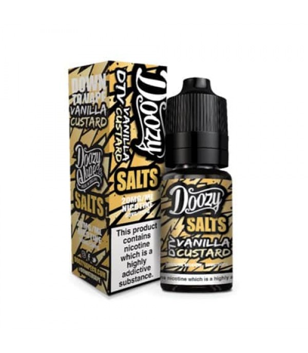 Vanilla Custard 10ml Nic Salt By Doozy Vape Co