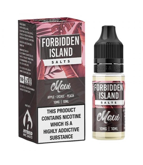 Maui 10ml Nic Salt By Forbidden Island