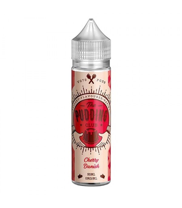 Cherry Danish 50ml Shortfill By The Pudding Club