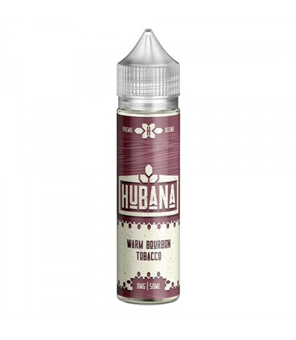 Warm Bourbon Tobacco 50ml Shortfill By Hubana