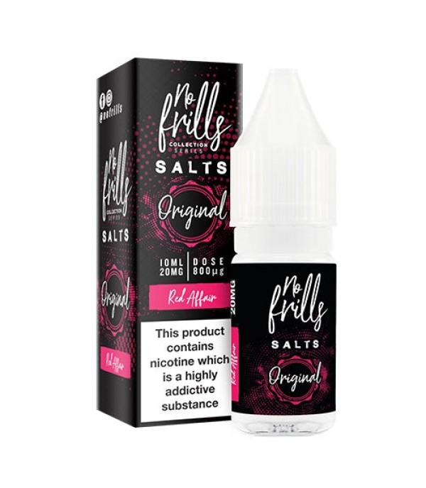 Red Affair 10ml Nic Salt By No Frills