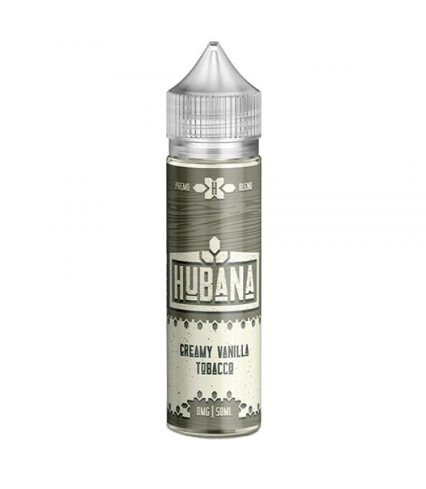 Creamy Vanilla Tobacco 50ml Shortfill By Hubana