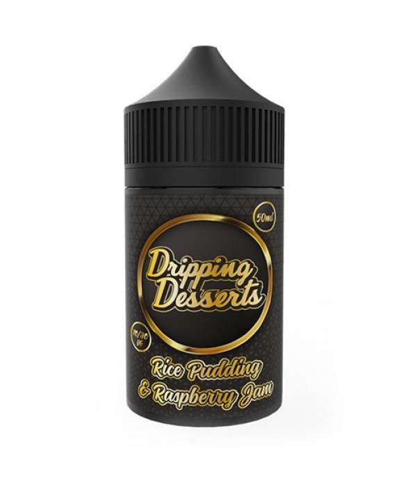 Rice Pudding and Raspberry Jam 50ml Shortfill By Dripping Desserts