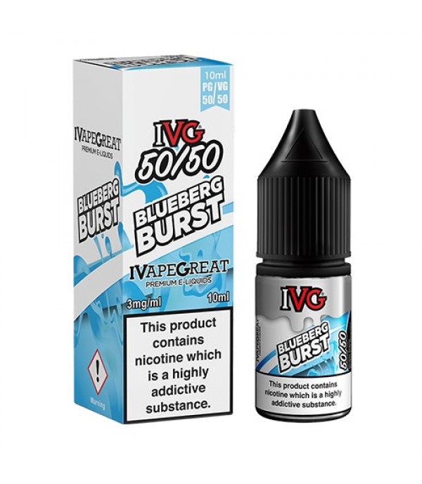 Blueberg Burst 10ml E Liquid By IVG