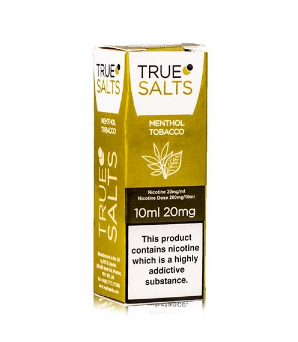 Menthol Tobacco 10ml Nic Salt By True Salts