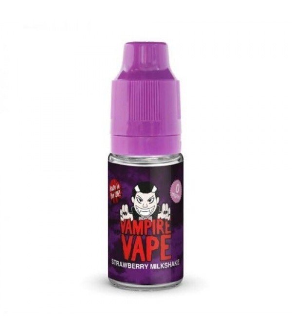 Strawberry Milkshake 10ml E Liquid Vampire Vape