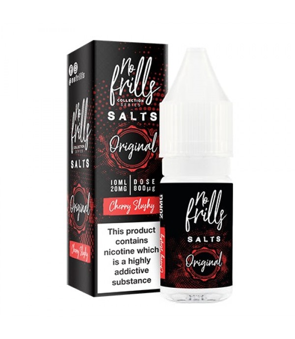 Cherry Slushy 10ml Nic Salt By No Frills