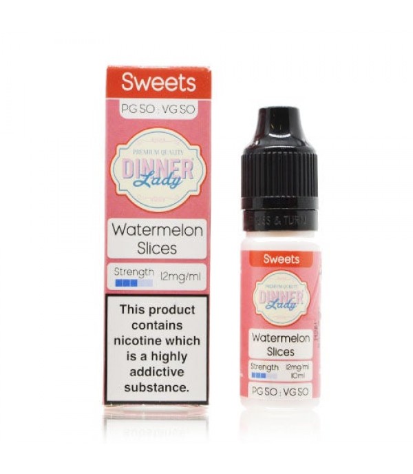 Watermelon Slices 10ml E-liquid By Dinner Lady