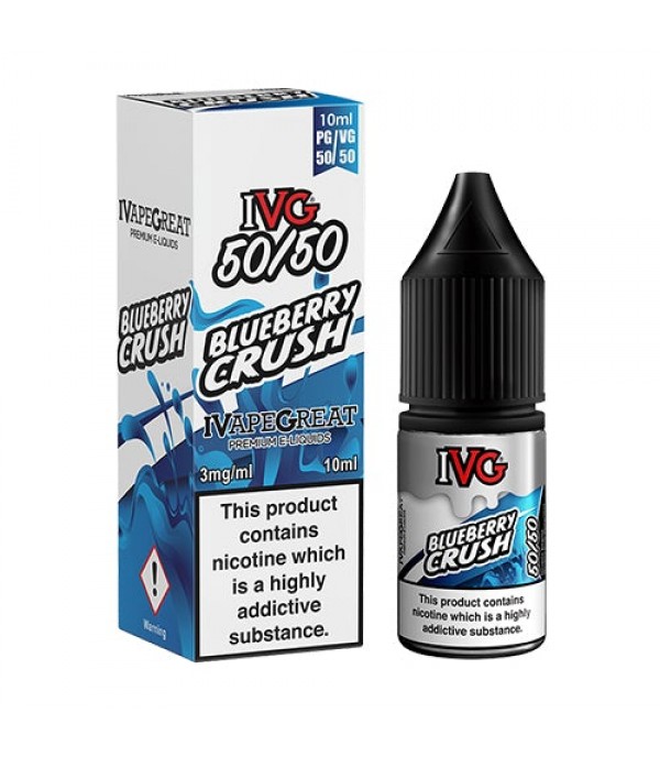 Blueberry Crush 10ml E Liquid By IVG