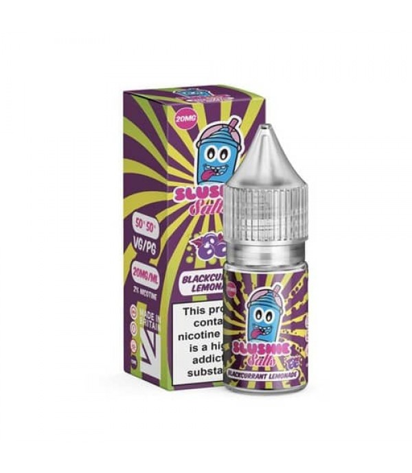 Blackcurrant Lemonade Nic Salt By Slushie Salts 10ml