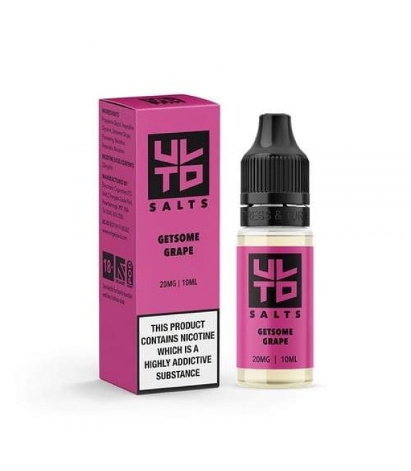 Getsome Grape Nic Salt By ULTD Salts 10ml