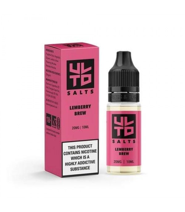 Lemberry Brew Nic Salt By ULTD Salts 10ml