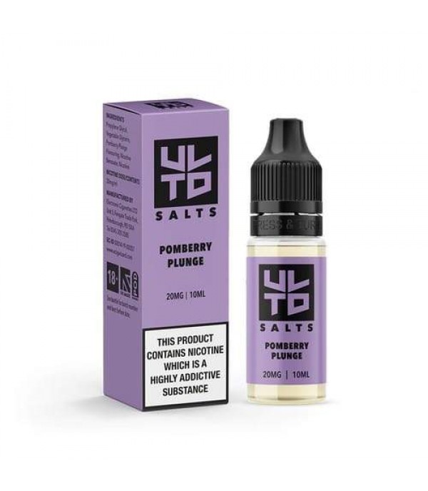 Pomberry Plunge Nic Salt By ULTD Salts 10ml