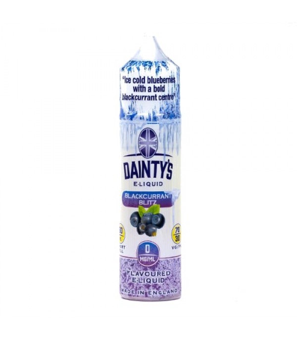 Blackcurrant Blitz 50ml Shortfill By Daintys