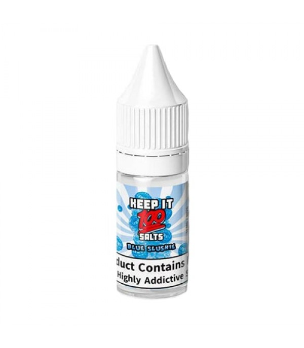 Blue Slushie 10ml Nic Salt By Keep It 100