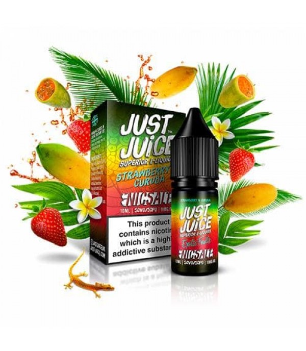 Strawberry & Curuba 10ml Nic Salt By Just Juice