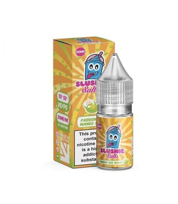 Mango Passion Slush Nic Salt By Slushie Salts 10ml