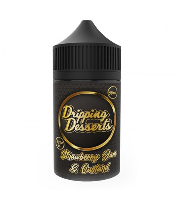 Strawberry Jam and Custard 50ml Shortfill By Dripping Desserts