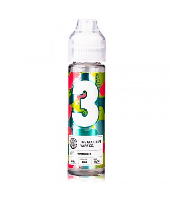 Twisted Lolly 50ml Shortfill By The Good Life Vape Co