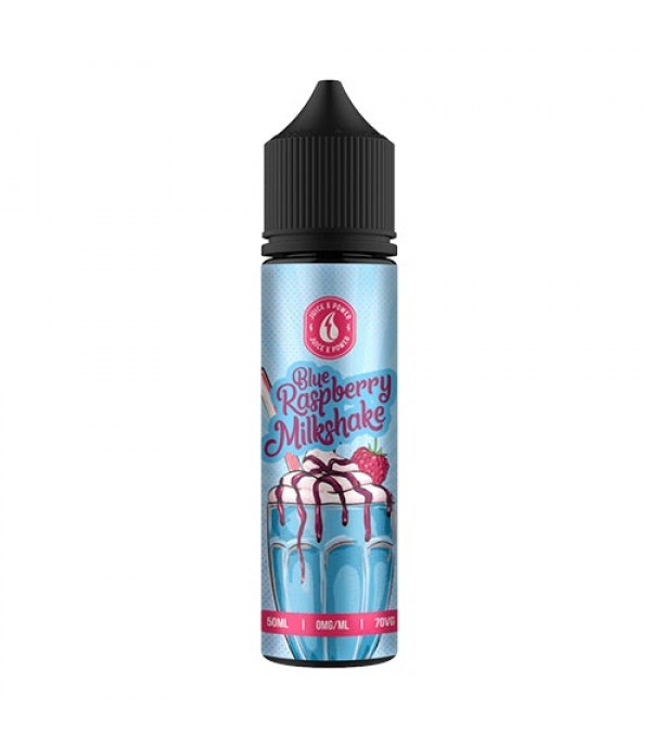 Blue Raspberry Milkshake 50ml Shortfill By Juice & Power