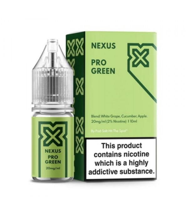 Pro Green 10ml Nic Salt By Nexus